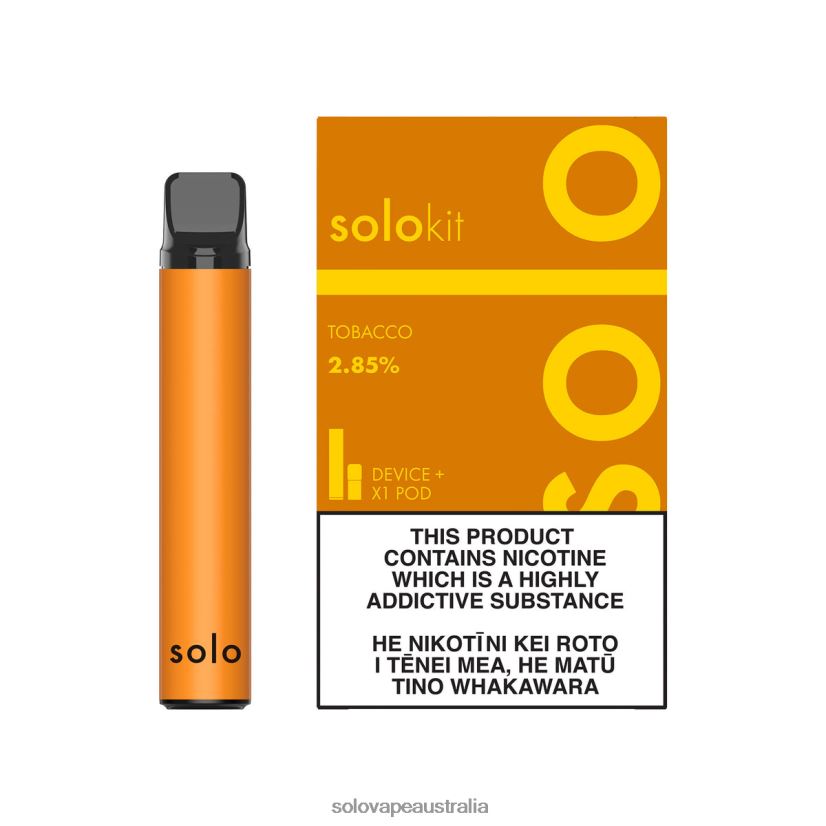 Tobacco Solo Pod Kit ZN6LB048 | Solo Vape Nicotine